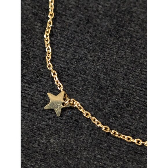 MDB Marina De Buche Celestial Chain Bracelet Gold Tone Moon Stars 7.5" - Picture 5 of 6